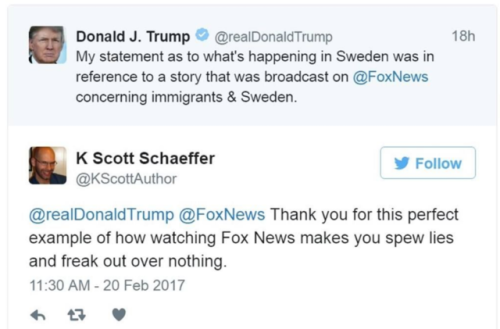 profeminist:SourceRelated: Sweden is having a good time trolling President Trump