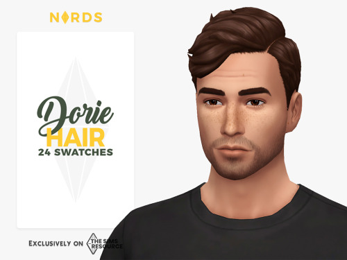 nords-sims: Dorie Hair for Male Sims :Sul sul guys,I converted my Dorie Hair for male sims.I hope yo