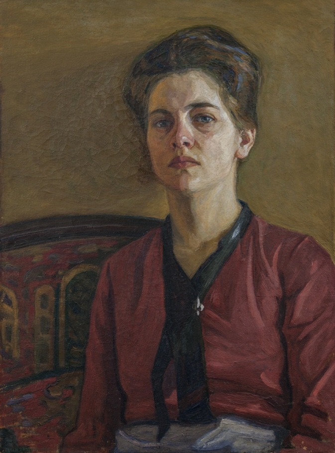 Ellen Trotzig (March 5, 1878 - 1949) was a Swedish painter who studied first in Copenhagen, and then at Valands målarskola in Gothenburg and the Académie Colarossi in Paris.
Her art consists of both monumental landscape paintings and more intimate...