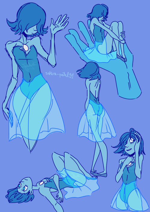 sakura-petal91:some blue pearls uwu