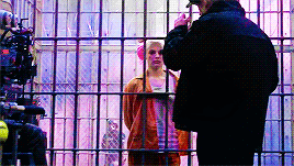 haleyscott:Behind the scenes of Suicide Squad. 