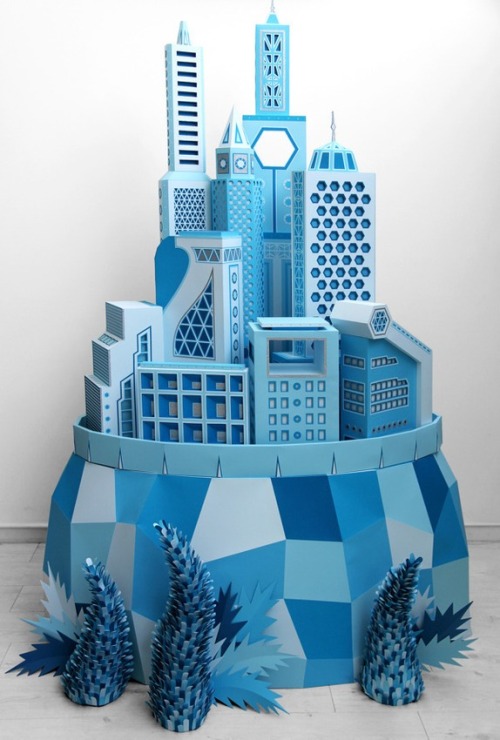 mashable:  French duo Zim and Zou can make extraordinary art from just paper!
