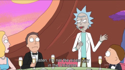 feelingsfrommoviesandseries:  Rick and Morty