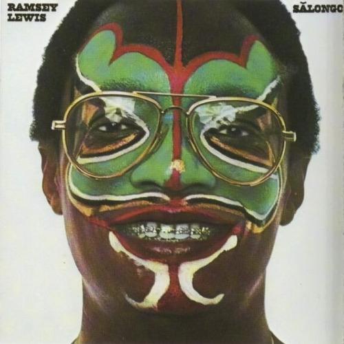 John Berg &amp; Paula Scher, album cover for Ramsey Lewis, Salongo, 1976. Photo Norman Seef, CBS Rec