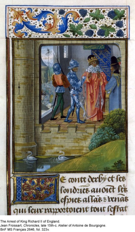ex-libris-blog:King Richard II in the Chronicles of Jean Froissart Froissart’s Chronicles