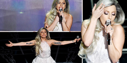 mj-holland: Lady Gaga // The Oscars 2015