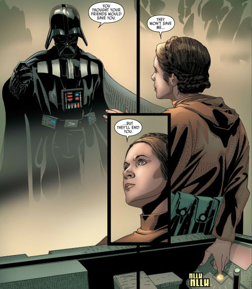 gffa:gffa:I LOVE EVERYTHING ABOUT LEIA’S STORY IN VADER DOWN AND THE STRUGGLE SHE FACES HERE.That sh