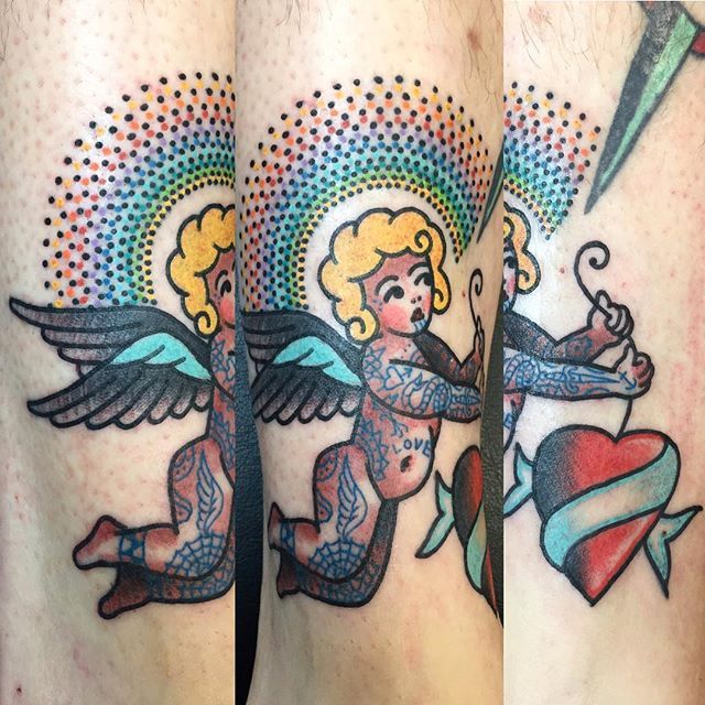 Beautiful Cherub Tattoo Designs for You  StyleWile