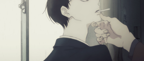 crofesima:  “I finally found someone that I like. Wearing the same uniform and the same shoes. Sitting in the same class, born in the same year.”Doukyuusei (同級生) directed by Shouko Nakamura 