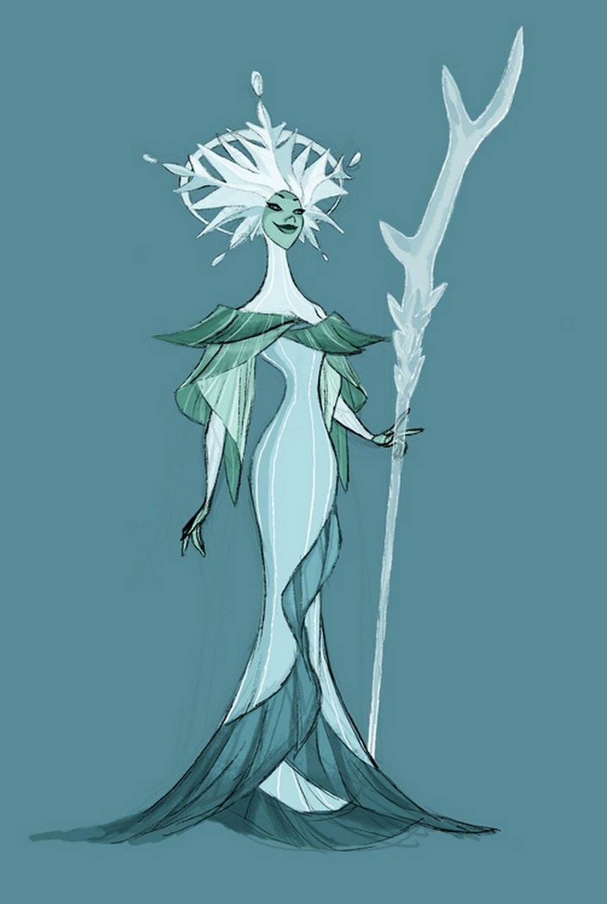 bugcthulhu:  animationandsoforth:  Early Frozen character designs by Minkyu Lee 