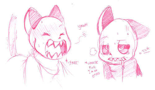 sanspar:  doodles dump. starting to get attach to himalso happy new year :D 