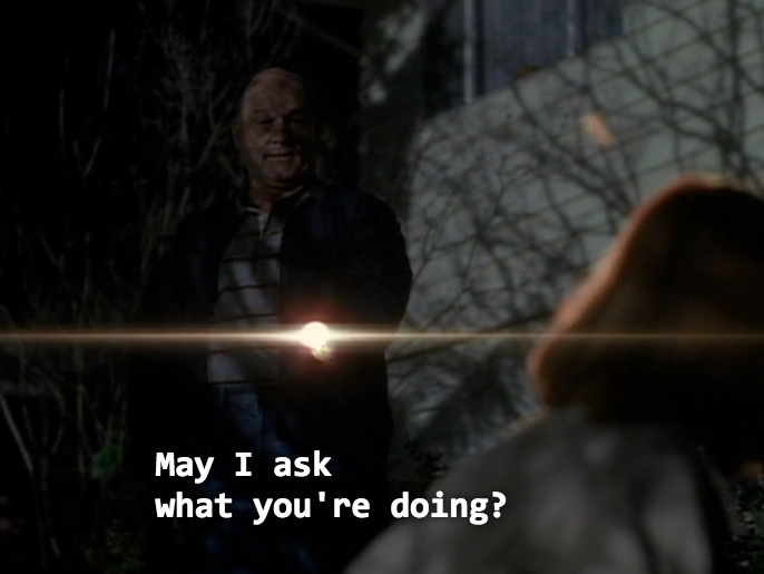 The signs as our favorite out-of-context x-files screen-caps.