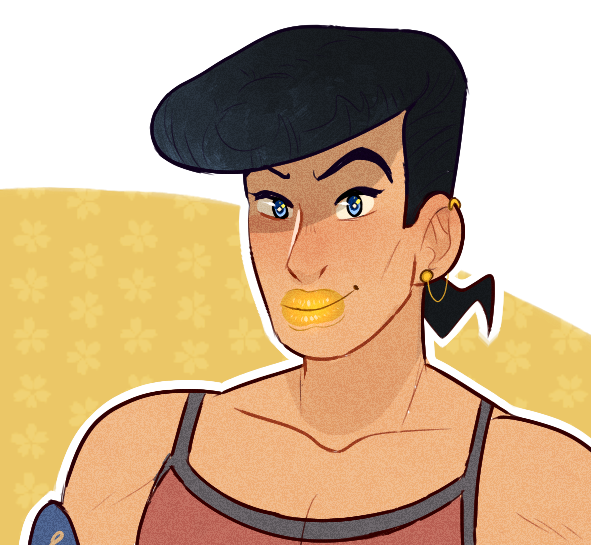 sugarandmemories:fashion icons Okuyasu and Josuke