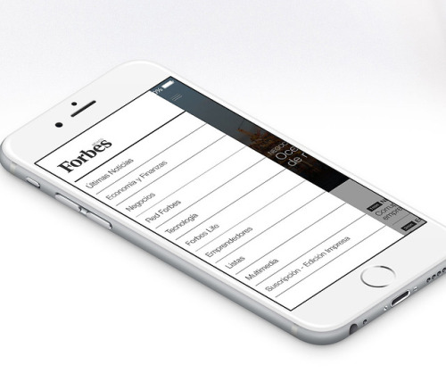 Diseño y desarrollo de APP para revista FORBES