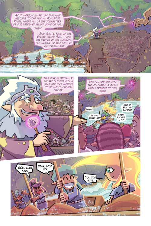 ziggyfin: EVALLA Chapter 1 Page 4 The NEXT PAGE is already up on my website: http://evallacomic.com/