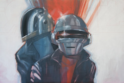 brianmichaelbendis:  DAFT PUNK by Phil noto