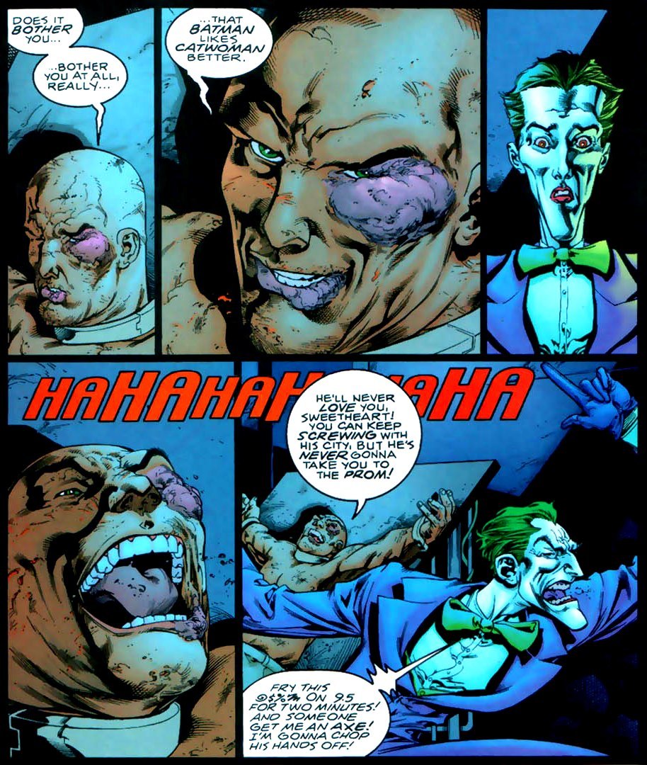 daily-superheroes:  Lex Luthor is one of very few people who can get to the Joker.