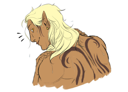 ankalime:Zevran making Alistair sexually frustrated is like. my favourite trope this fandom came up 