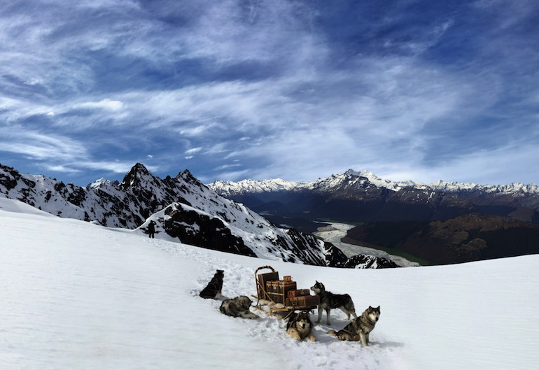 awkwardsituationist:  eric valli took a series of photos in and around lake wakatipu