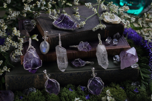 My shop is so full of amethyst now it’s beautiful! tumblr | Instagram | Etsy Shop