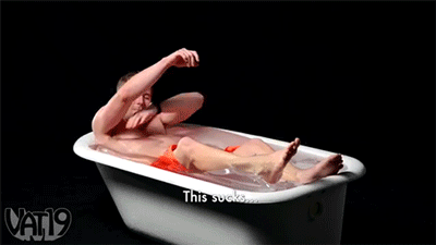 tentadog:  sizvideos:  Bathing in 500 lbs of putty - Watch the full video   same