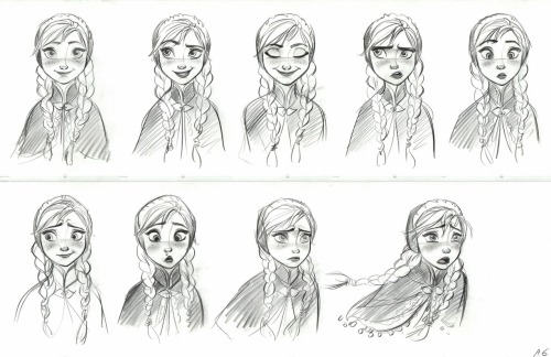 wannabeanimator: Anna | Frozen - Jin Kim CharacterAnimation