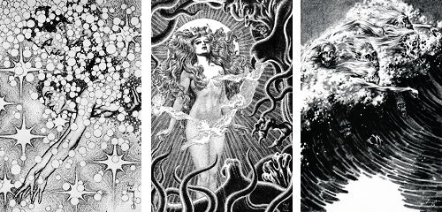  The artwork of Virgil Finlay Virgil Finlay, American artist, (23 July 1914 – 18 January 1971) 