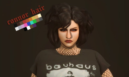 zombietrait:simblreen gift 3: the godforsaken 80s goth packi learned marvelous designer for this, wh