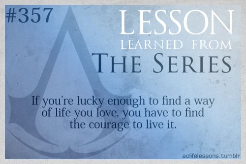 Assassin's Creed Life Lessons