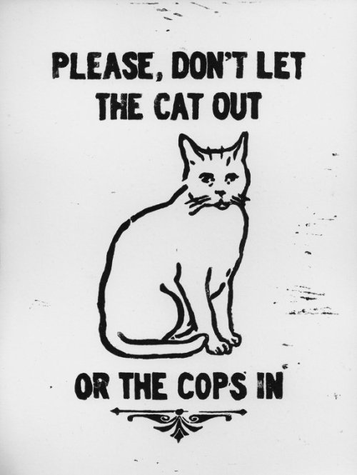 compersion-kitty-says: *googles if this is a stencil she can download =^.^= I want this on my door