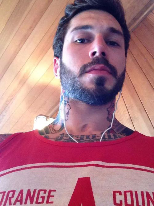 Alex Minsky is an ex soldier and male model