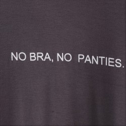 thestylexplorer: No bra, no panties | Shop this t-shirt here &gt;&gt;  SALE ON SALE!! Keep reading to get your coupon code! Keep reading 