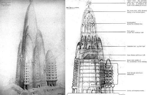 hyperallergic:  The Catalan Modernist architect Antoni Gaudi proposed a castle-like