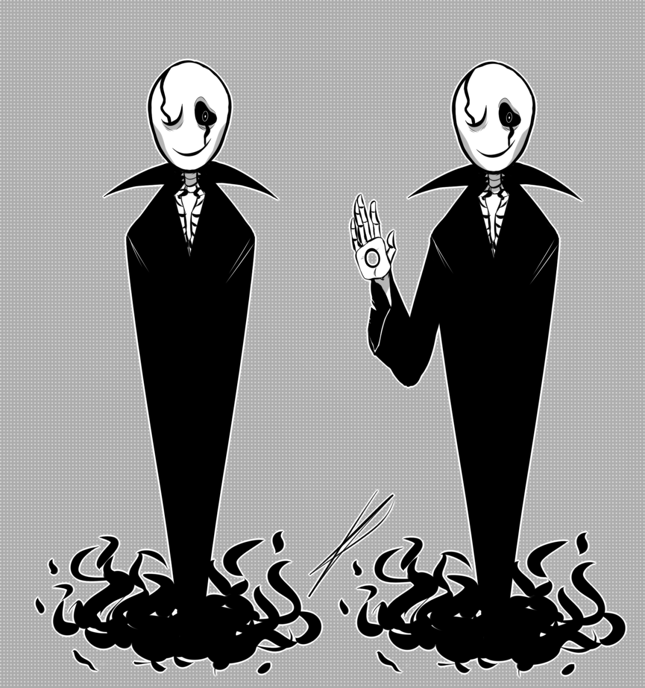 All the Gasters I made in the last 2-3 hours. Jfc it’s like my weak spot or smth