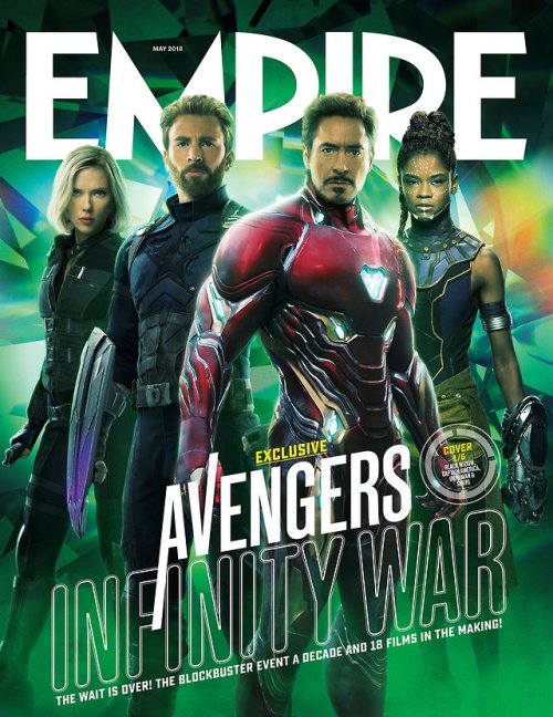 Empire’s ‘Infinity War’ issue comes out next week! Catch T'Challa, Shuri and Okoye