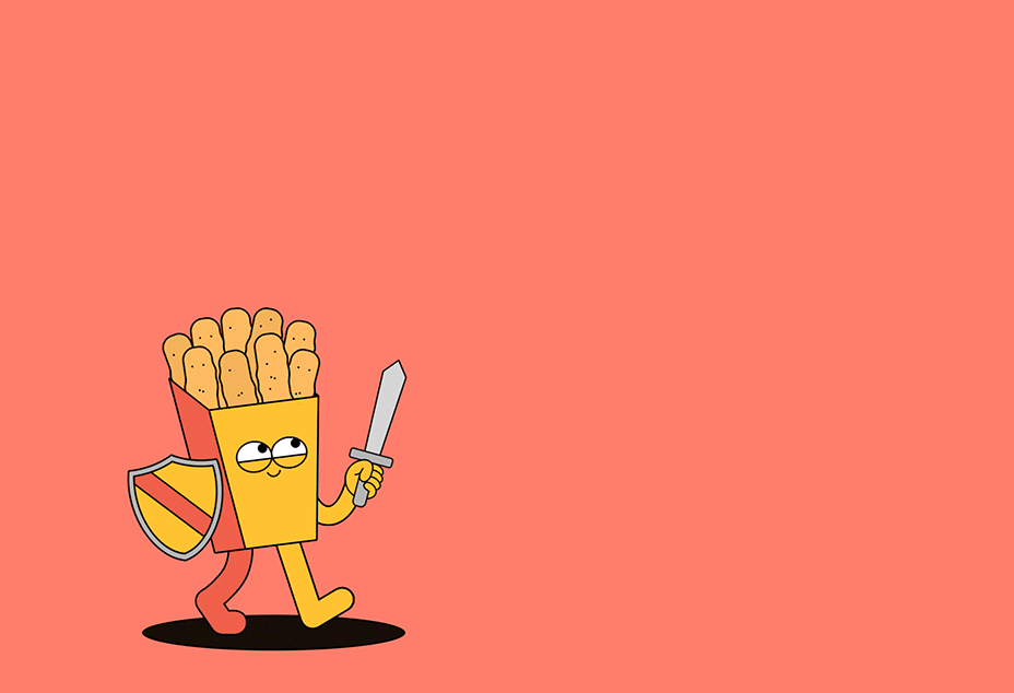 hjchickenfries:  NEW Fiery Chicken Fries by Hungry Jack’s! Original Artwork by
