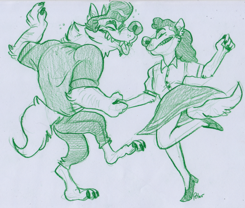 thebluebear27: More rockabilly werewolves.