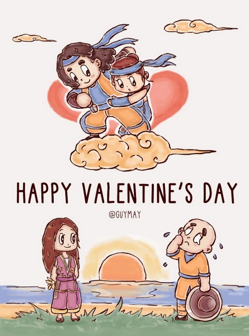 Happy Valentine&rsquo;s Day❤Don&rsquo;t worry,Kunglao~☺Your Android 18 will come to you soon~⚘#morta