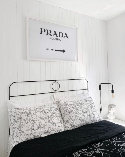 thedecorlove:  monochromatic bedroom via