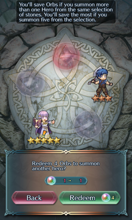 Can I just say… I freaking love Hero Fest! Around a 100 orbs and I’ve gotten three five stars