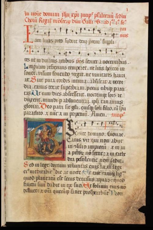 Singing in a Late Medieval ChurchThis manuscript (St. Gallen, Stiftsbibliothek Cod. Sang. 544) 