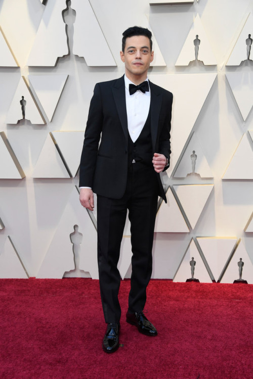 Ben Hardy, Gwilym Lee, Lucy Boynton and Rami Malek attend the 91st Annual Academy Awards at Hollywoo