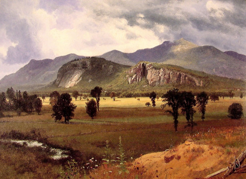 Moat Mountain, Intervale, New Hampshire, Albert Bierstadt, ca. 1862