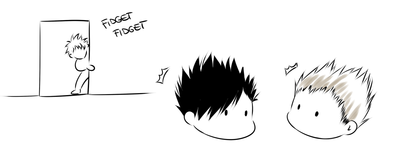 hanatsuki89:  Hinata times when he changes and bathes at training camp to see Kuroo