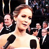 just-about-miss-lawrence:  Jennifer being randomly cute during interviews 