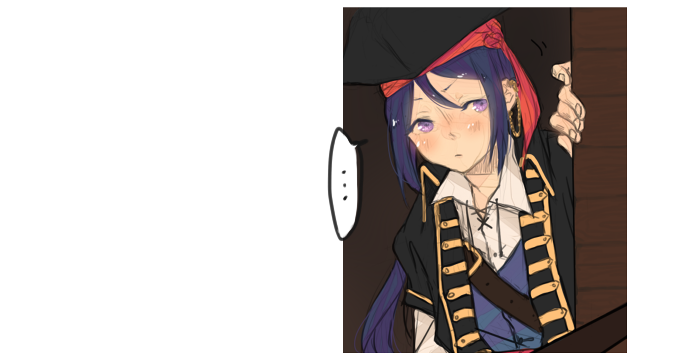 jiyeong:  kanadia pirate!au. @alabastasaga and i were writing a novel on twitter