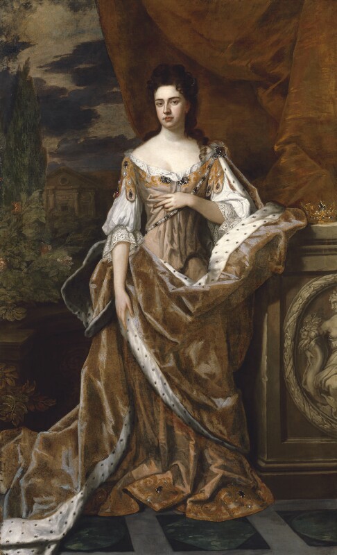 Godfrey Kneller (German, later British 1646-1723), Queen Anne, ca. 1690; oil on canvas,