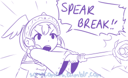 Sonocomics:  The Fact That Melia Can Just Kick A Dinosaur Down Is Amazing To Me Click