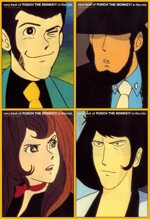 animarchive:    Lupin the 3rd - Punch The Monkey! CD booklet (2000)  