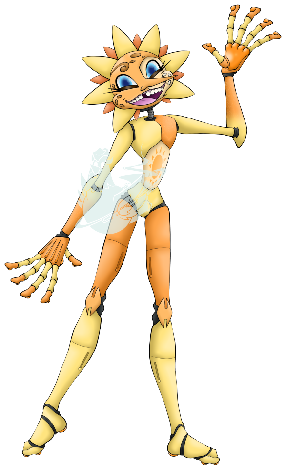 fixed nightmare Chica,turned out better than i expected,the only weird  part is her feet. : r/fivenightsatfreddys